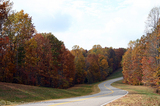 Autumn colors along the Natchez Trace Parkway.