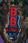 The sign behind the bar at BB Kings in Nashville.