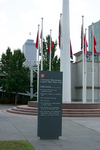 Bicentennial Park sign located at the 'roundabout'.