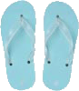 Classic flip flops from my childhood days... when they were called 'thongs'.