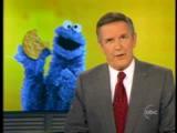 Cookie Monster on the ABC World News Tonight with Charlie Gibson via KGO of the ABC Network on Tue April 12, 2005 at 5:30 PM PDT.