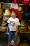 Cowboy hats for sale in Nashville, Tennessee.
