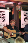 Photo of Songwriter of the Year, Craig Wiseman, at Puckett's Grocery in Leiper's Fork, Tennessee.