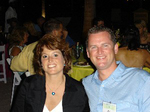 Dave and Aimee enjoying Atlantis on Paradise Island in the Bahamas.
