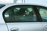 Creative use of doilies... place them on the headrest of your car!
