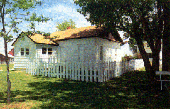 Dorothy's house in the Land of Oz - Liberal, Kansas.
