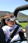 Dylan's first Jeep ride.
