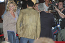 Faith Hill and Tim McGraw in their hometown of Franklin, Tennessee for the movie premiere of Billy Bob Thornton's movie 'Friday Night Lights'.