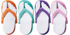 Flip Flop sticky notes.