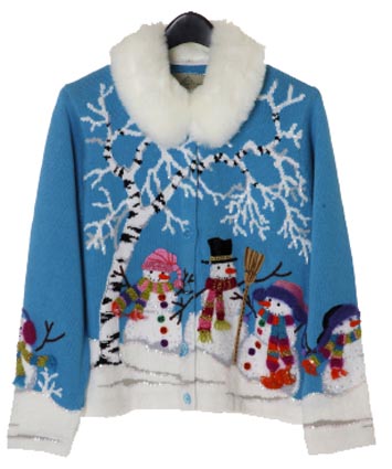 Furry snowman sweater... perfect for the winter holidays. furry-snowmen-winter-sweater.jpg