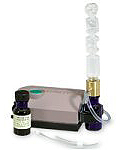 Glass nebulizer diffuser for aromatherapy.