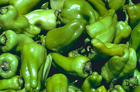 Green chilis.