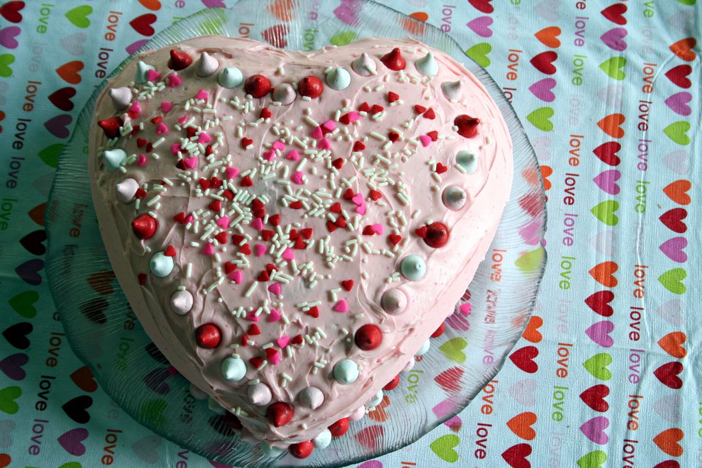 Serve simple, easy to make foods that kids love and bake a Valentine's Day 