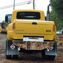 Rear view of the new International CXT pick-up truck.
