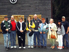 We visited the Jack Daniel's Distillery with Jim's parents -- it was raining!