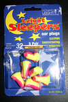 A lifetime supply of 'Leight Sleepers' foamy self-expanding earplugs!