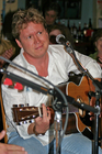 Morry Trent 'in the round' at the Bluebird Cafe in Nashville, Tennessee.