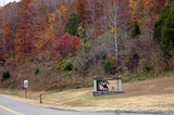 Natchez Trace sign a the entrance sign the  parkway.