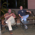 Jim and Neil just hanging out in Arizona. Looks can be deceiving... Jim is toasted, while Neil is stone cold sober! Photo Â© Neil & Abby