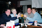 Playing NTN Trivia with Mike and Kelly a couple years ago at Damon's in Kokomo during our Christmas vacation.