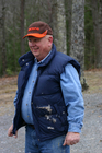 Pops with his torn vest filled with down feathers. To me, the funniest part was the sight of feathers flying everywhere!.