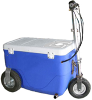 A scooter cooler.