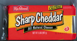 Sharp cheddar cheese.