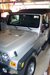 Lynnette's silver 2004 Jeep Wrangler Unlimited TJ.