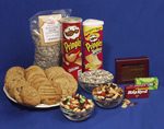 Super Snack Attack edible care package from Treats For Troops.