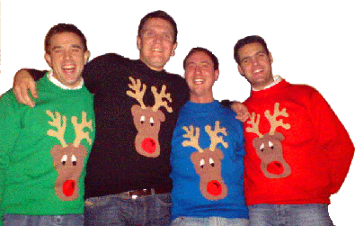 reindeer sweaters re-creation