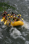 Whitewater rafting along the Ocoee River.