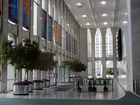 The view inside World Trade Tower 1... this is the lobby. This picture was sent to me via e-mail back in 2001.