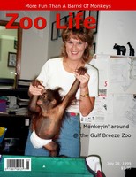 My first day on the job at the Gulf Breeze Zoo.