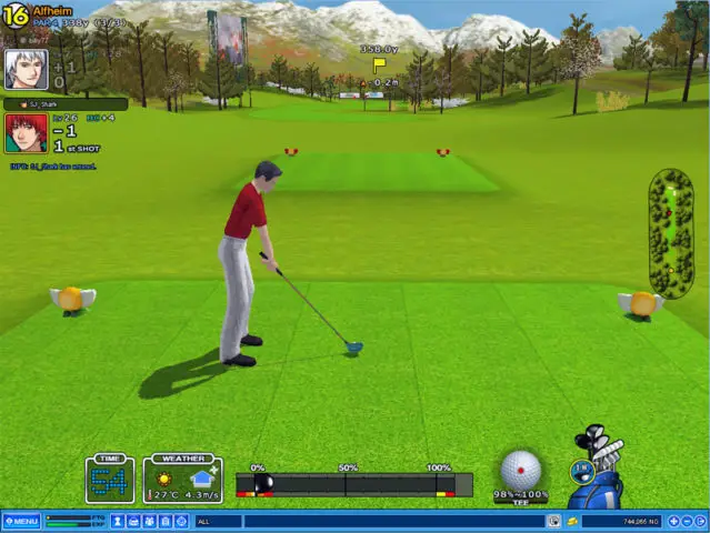 Online Golf Game