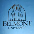 Belmont University logo from the cover of the folders we were handed out.