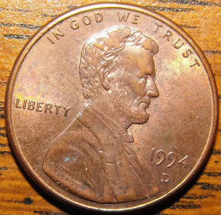 Some1994 pennies are worth more than face value to nearly $2,000!