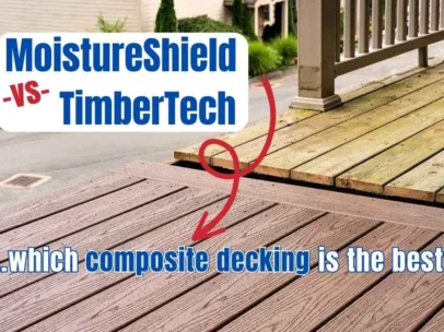 MoistureShield vs TimberTech Composite Decks