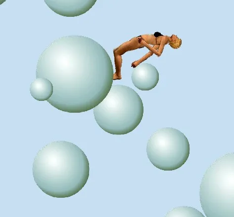 falling-through-bubbles-game
