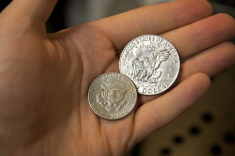 half-dollar-and-silver-dollar