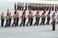 Changing of the guard among Marine officers.