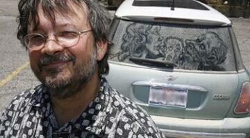 Scott Wade’s Dirty Car Art Is Amazing Car Dust Art!