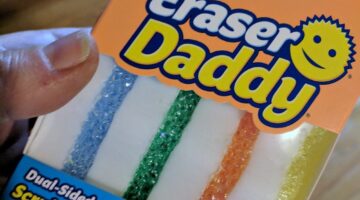 Eraser Daddy Review: Scrubbing Power Without Scratching (Like Scrub Daddy Sponges) + Soft Wiping Power (Like Magic Erasers)